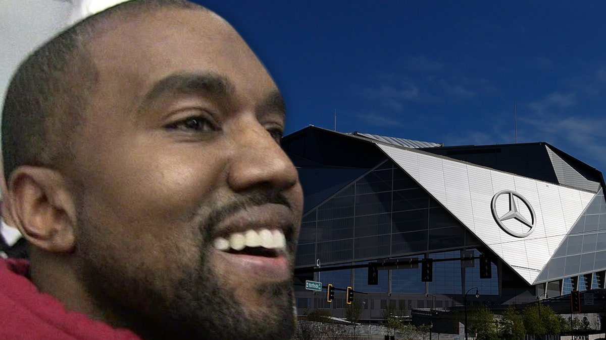 Kanye West Sống tại Sân vận động Mercedes-Benz để hoàn thành ‘Donda’