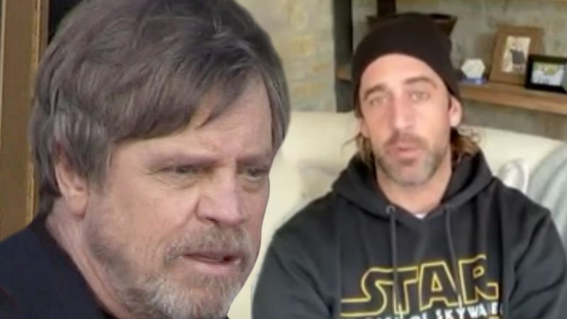 Aaron Rodgers bị Mark Hamill pha trò, ngay cả Luke Skywalker cũng phải xấu hổ!

