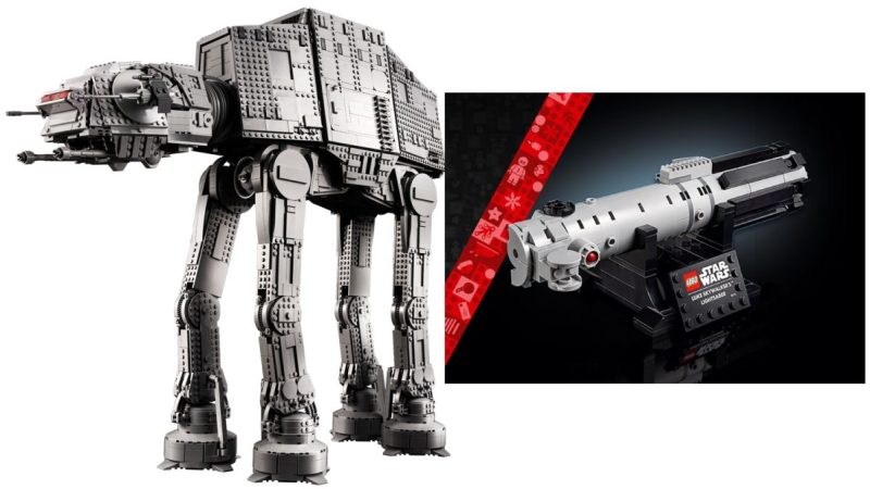 Chiến tranh giữa các vì sao của Lego AT-AT đi kèm với đèn trang trí Luke Skywalker miễn phí vào Thứ Sáu Đen

