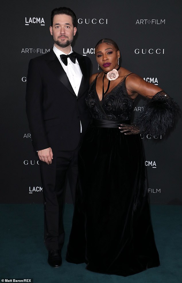 Wow: Serena Williams, 40 tuổi, trông thật quyến rũ khi cô và chồng Alexis Ohanian, 38 tuổi, tham dự Gala Điện ảnh + Nghệ thuật thường niên lần thứ 10 của LACMA ở Los Angeles vào thứ Bảy