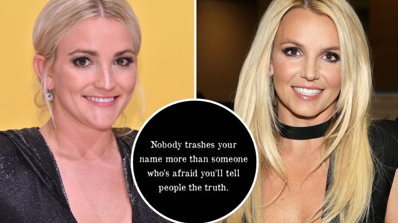 Jamie Lynn Spears 'Phản ứng khi Britney Spears gọi cô ấy là' đồ cặn bã '

