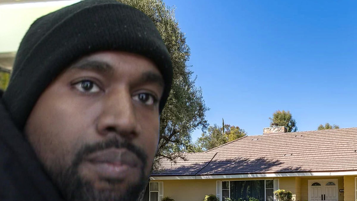 Ngôi nhà của Kanye West bên cạnh Kim đang bị đóng băng, không có bằng chứng nào về việc anh ấy chuyển đến ở