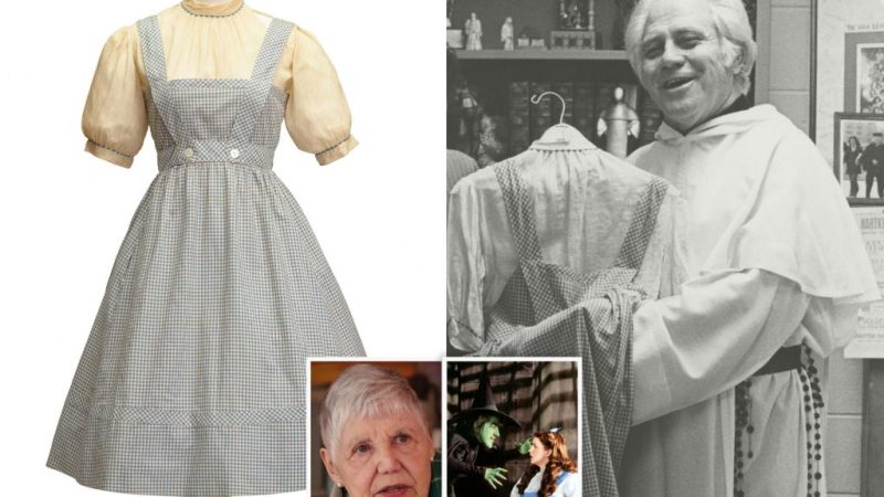 Trận chiến nổ ra với chiếc váy 'Phù thủy xứ Oz' trị giá hơn 1,5 triệu đô la được tìm thấy trong tủ đồ

