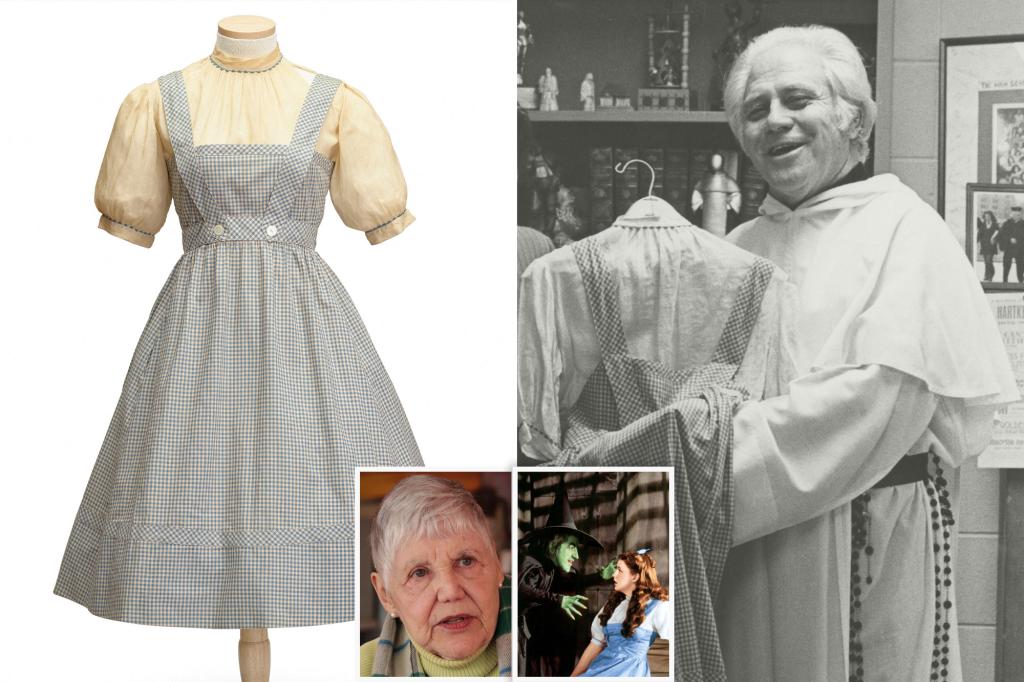Trận chiến nổ ra với chiếc váy ‘Phù thủy xứ Oz’ trị giá hơn 1,5 triệu đô la được tìm thấy trong tủ đồ