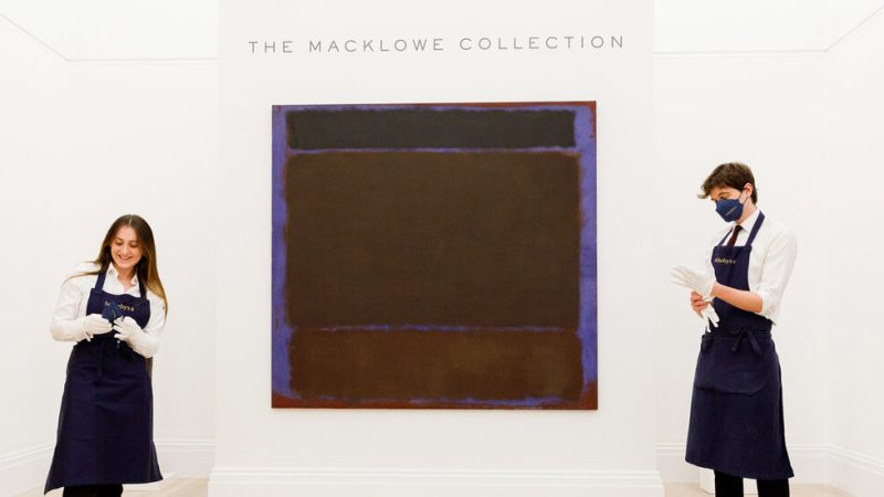 Bộ sưu tập Macklowe đạt 922 triệu đô la trong cuộc đấu giá

