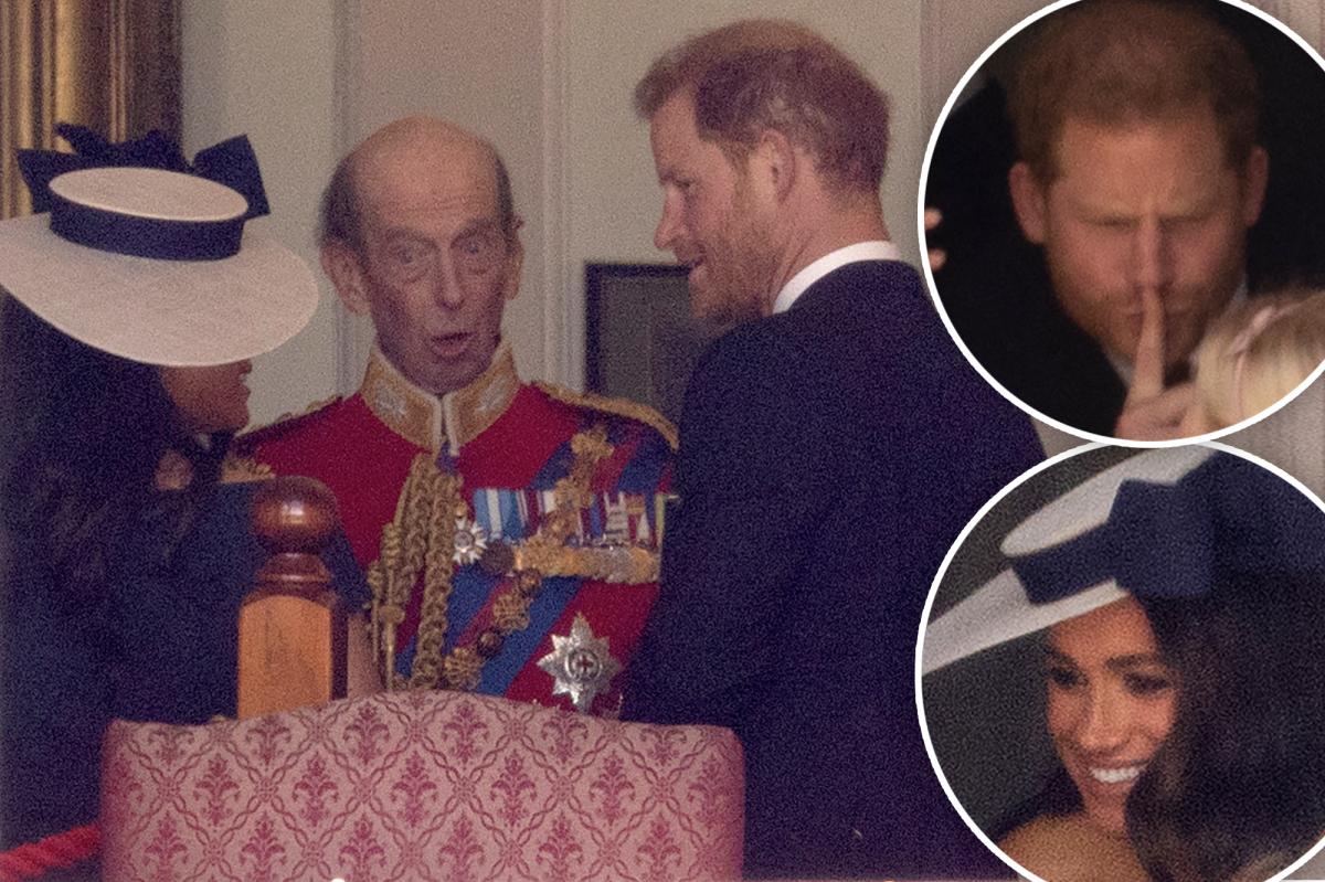 Hoàng tử Harry và Meghan Markle trong Năm lễ bạch kim của Nữ hoàng