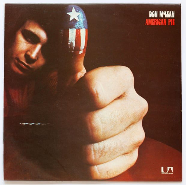 Bìa album American Pie, 1971 của Don McLean trên United Artists - chỉ sử dụng biên tập bìa2AKEF7K American Pie, album 1971 của Don McLean trên United Artists - chỉ sử dụng biên tập