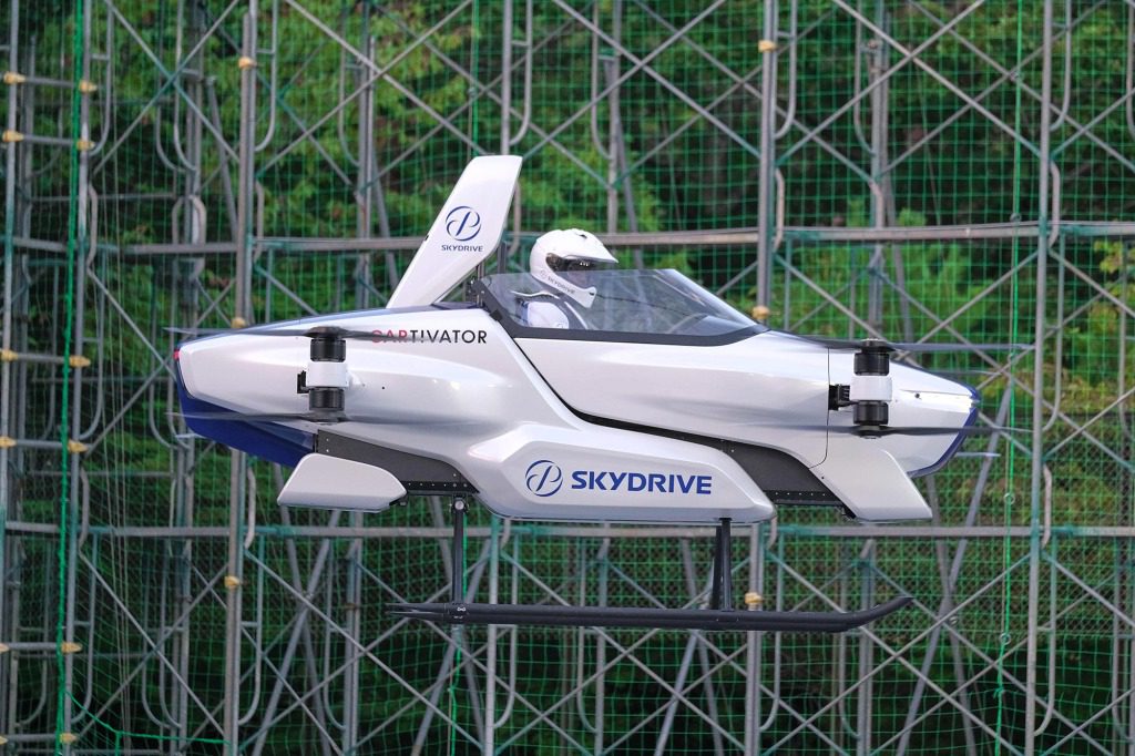 Mẫu thử nghiệm của một chiếc ô tô bay được một công ty Nhật Bản thử nghiệm vào tháng 9/2020.