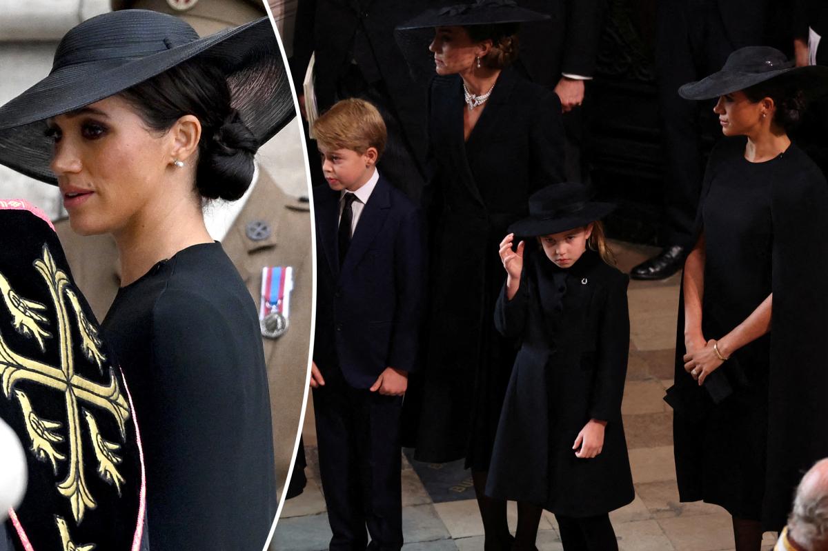 Meghan Markle tham gia Hoàng tử Harry, gia đình hoàng gia, tại đám tang của Nữ hoàng