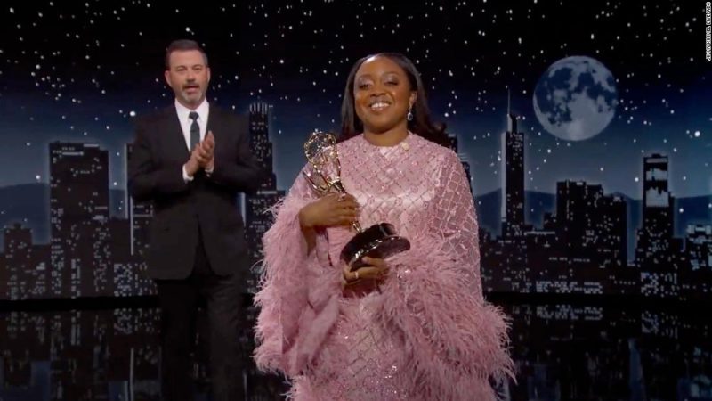 Jimmy Kimmel xin lỗi Quinta Bronson vì 'Phân đoạn hài ngu ngốc' tại The Emmys

