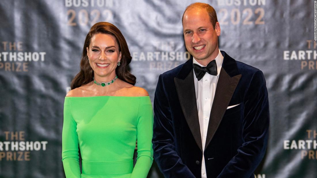 Giải Earthshot: Kate đeo vòng cổ của Công nương Diana